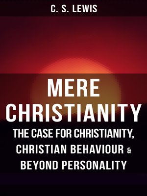 cover image of MERE CHRISTIANITY